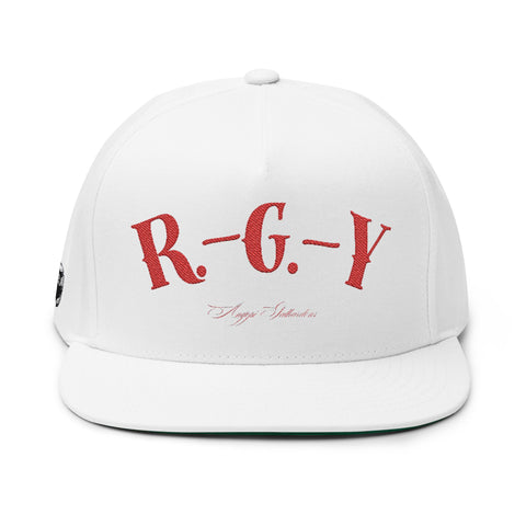 RGY. Flat Bill Cap (Embroidery)