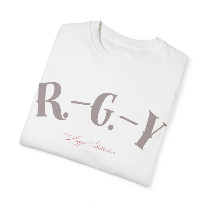 RGY. Unisex Garment-Dyed T-shirt