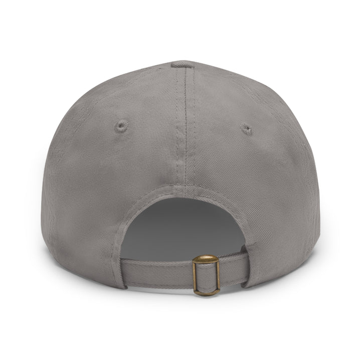Casual Dad Hat with Leather Patch - RGY Design