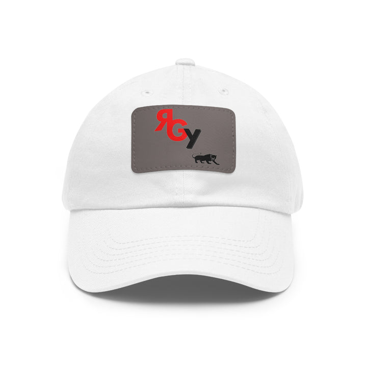 Casual Dad Hat with Leather Patch - RGY Design