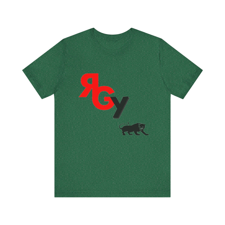 Unisex Graphic Tee - RGY Panther Design - Angopi Galhaddons