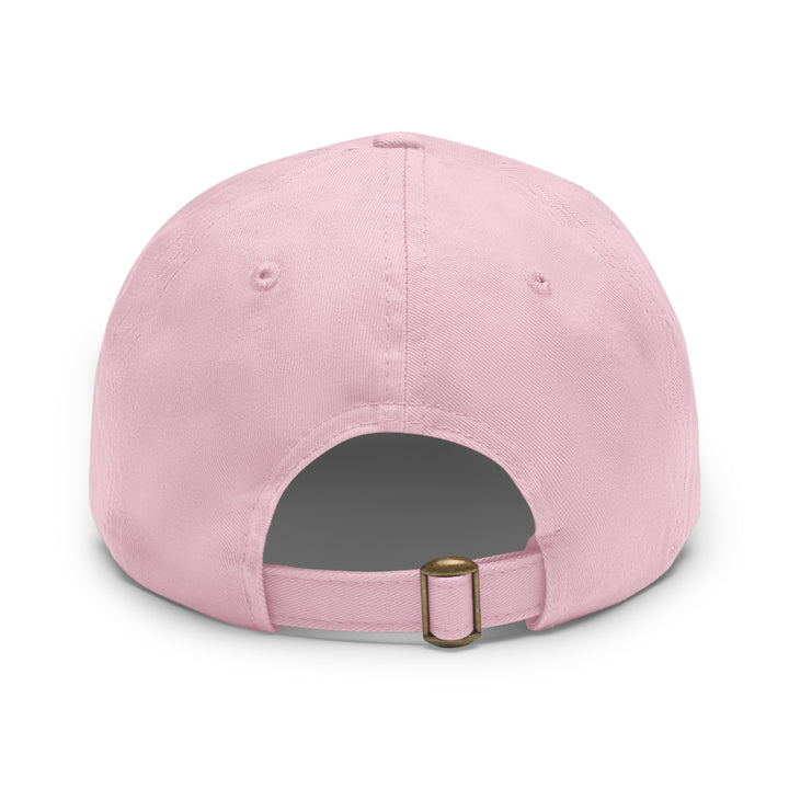 Casual Dad Hat with Leather Patch - RGY Design