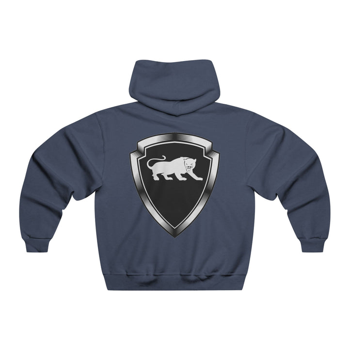 Men's NUBLEND® Hooded Sweatshirt - Graphic Lion Design for Everyday Comfort