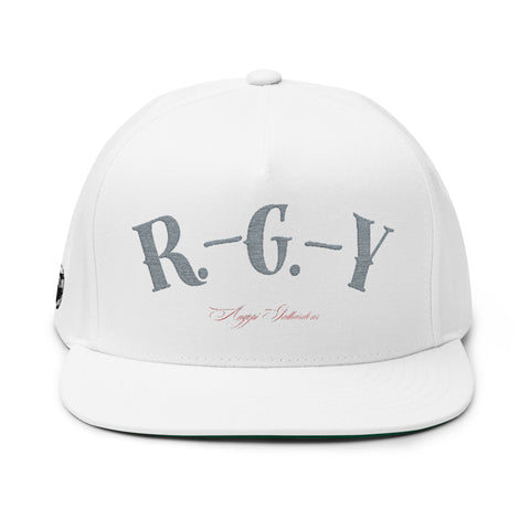RGY. Flat Bill Cap (Embroidery)