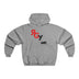 Men's NUBLEND® Hooded Sweatshirt - Graphic Lion Design for Everyday Comfort