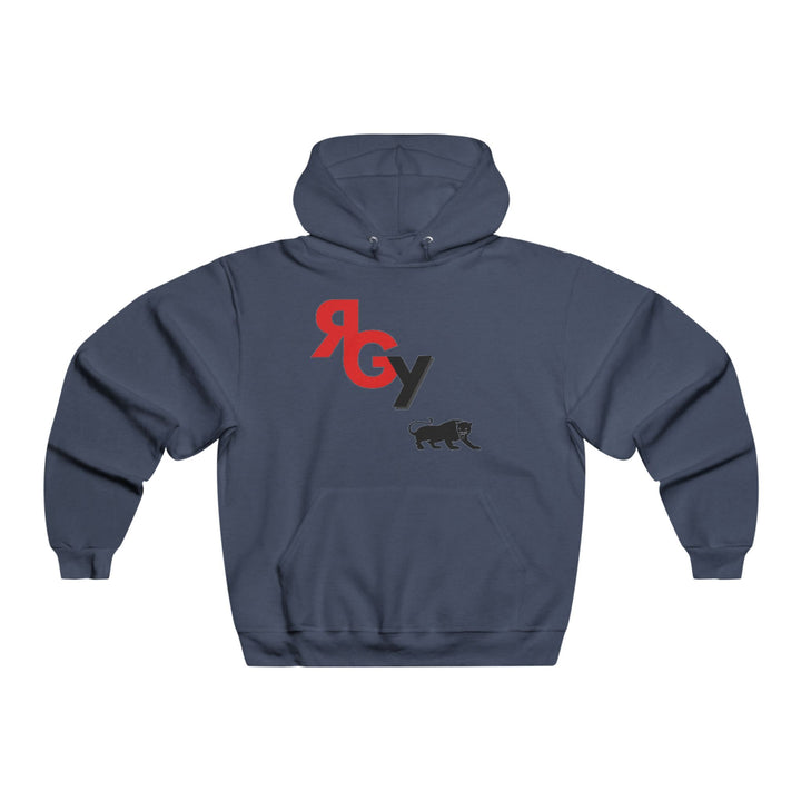 Men's NUBLEND® Hooded Sweatshirt - Graphic Lion Design for Everyday Comfort