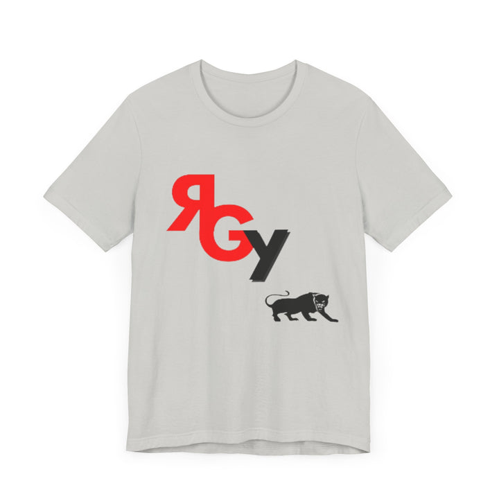 Unisex Graphic Tee - RGY Panther Design - Angopi Galhaddons