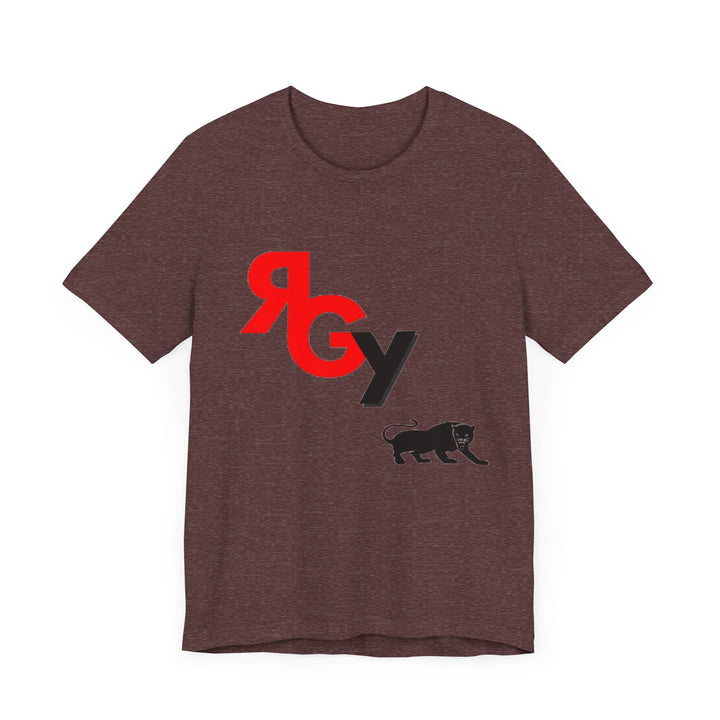 Unisex Graphic Tee - RGY Panther Design - Angopi Galhaddons