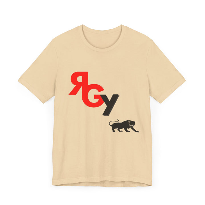 Unisex Graphic Tee - RGY Panther Design - Angopi Galhaddons