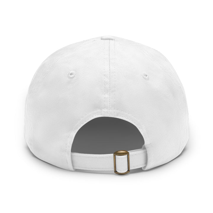 Casual Dad Hat with Leather Patch - RGY Design