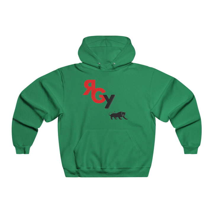 Men's NUBLEND® Hooded Sweatshirt - Graphic Lion Design for Everyday Comfort