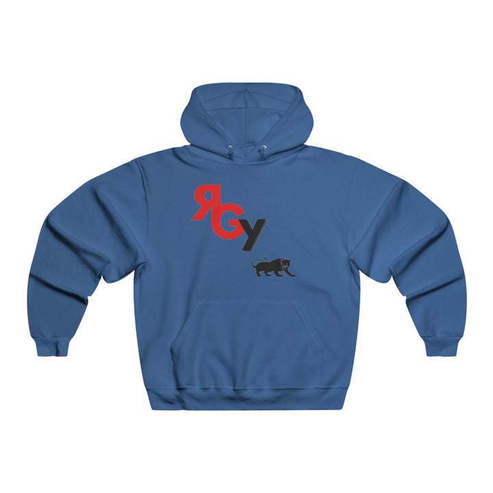Men's NUBLEND® Hooded Sweatshirt - Graphic Lion Design for Everyday Comfort