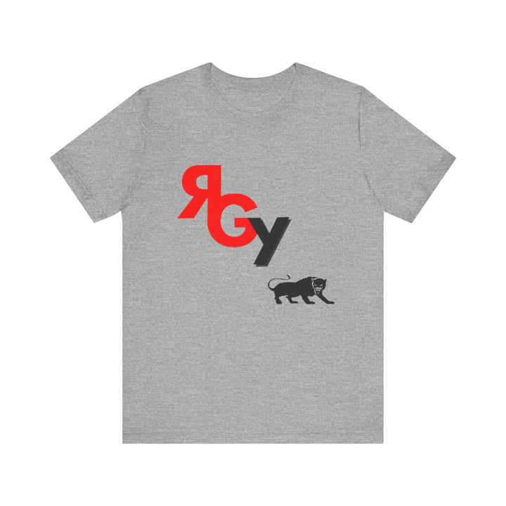 Unisex Graphic Tee - RGY Panther Design - Angopi Galhaddons