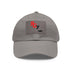 Casual Dad Hat with Leather Patch - RGY Design