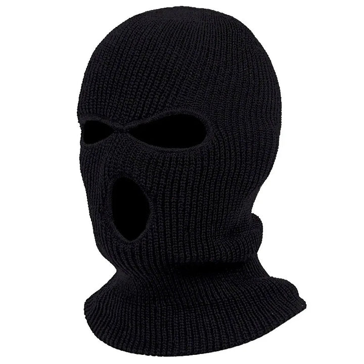 Custom Balaclava Text Logo Name Embroidery 3-Hole