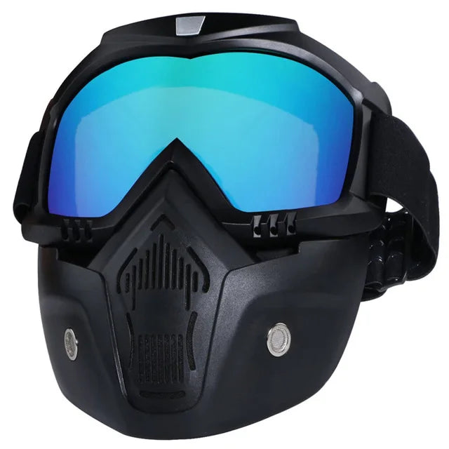 Goggles Full Face Hd Transparent Fog-proof Sand-proof Electric